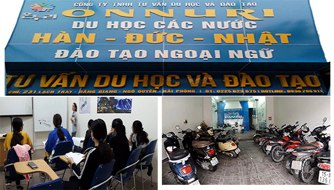 Lớp học tiếng Hàn tại công ty ONNURI 