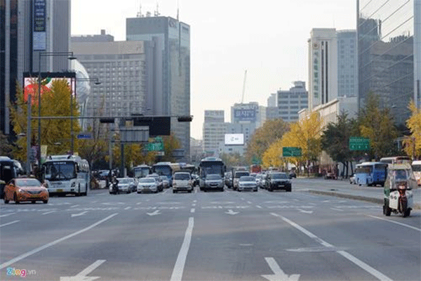 Con đường đẹp nhất ở thủ đô Seoul - Hàn Quốc